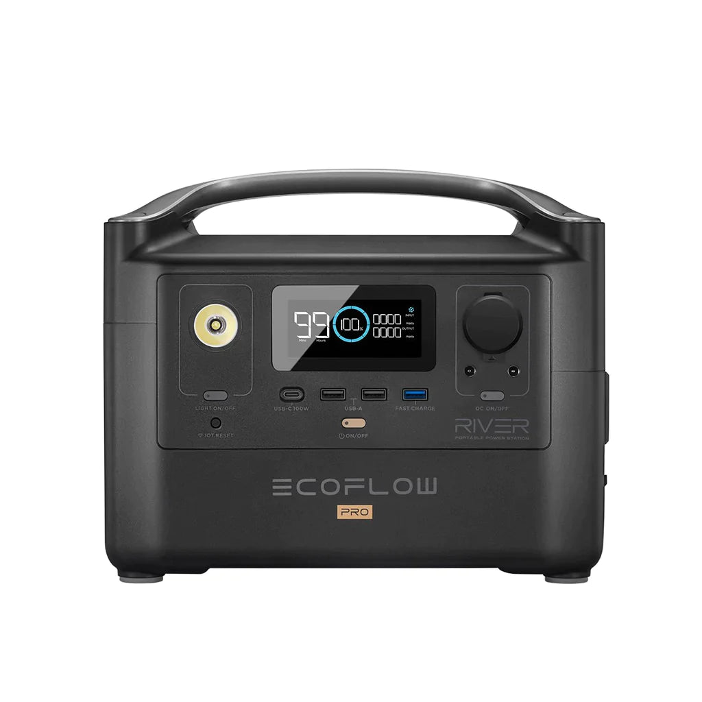 EcoFlow RIVER Pro Portable Power Station 720Wh Generator Certified Refurbished