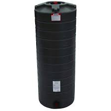 Enduraplas 200 Gallon Black Vertical Water Tank