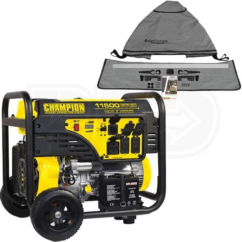 Champion 100110 - 9200 Watt Electric Start Portable Generator