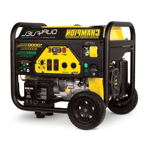 Champion 100297 - 8000 Watt Electric Start Dual Fuel Portable Generator