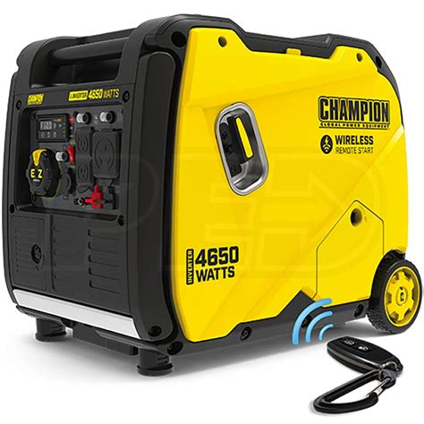 Champion 200993 - 3650 Watt Electric Start Inverter Generator w/ RV Outlet & Wireless Remote
