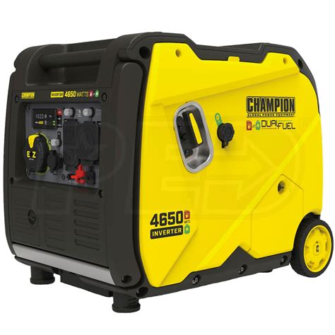 Champion 200994 - 3650 Watt Electric Start RV-Ready Dual Fuel Inverter Generator w/ Quiet Technology