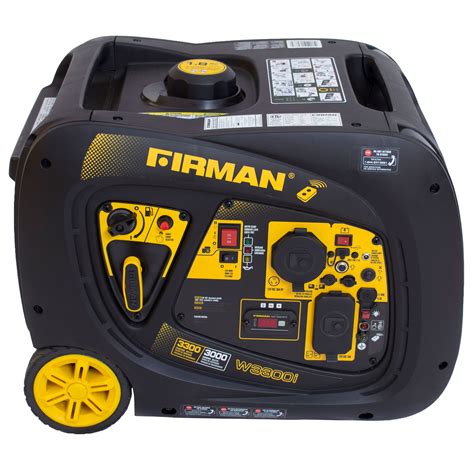 Firman W03083 - Whisper Series 3000 Watt Electric Start Inverter Generator w/ RV Outlet & Wireless Remote