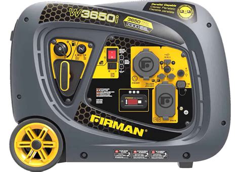Firman W03381 - Whisper Series 3300 Watt Portable Inverter Generator w/ RV Outlet