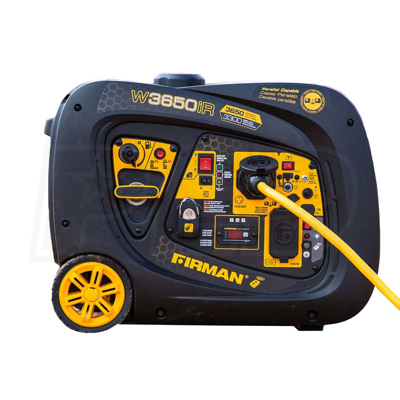 Firman W03383 - Whisper Series 3300 Watt Electric Start Inverter Generator w/ RV Outlet & Wireless Remote