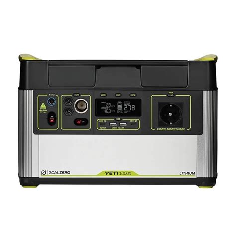 Goal Zero YETI® 1000X Lithium Solar Generator Portable Power Station w/ Wi-Fi