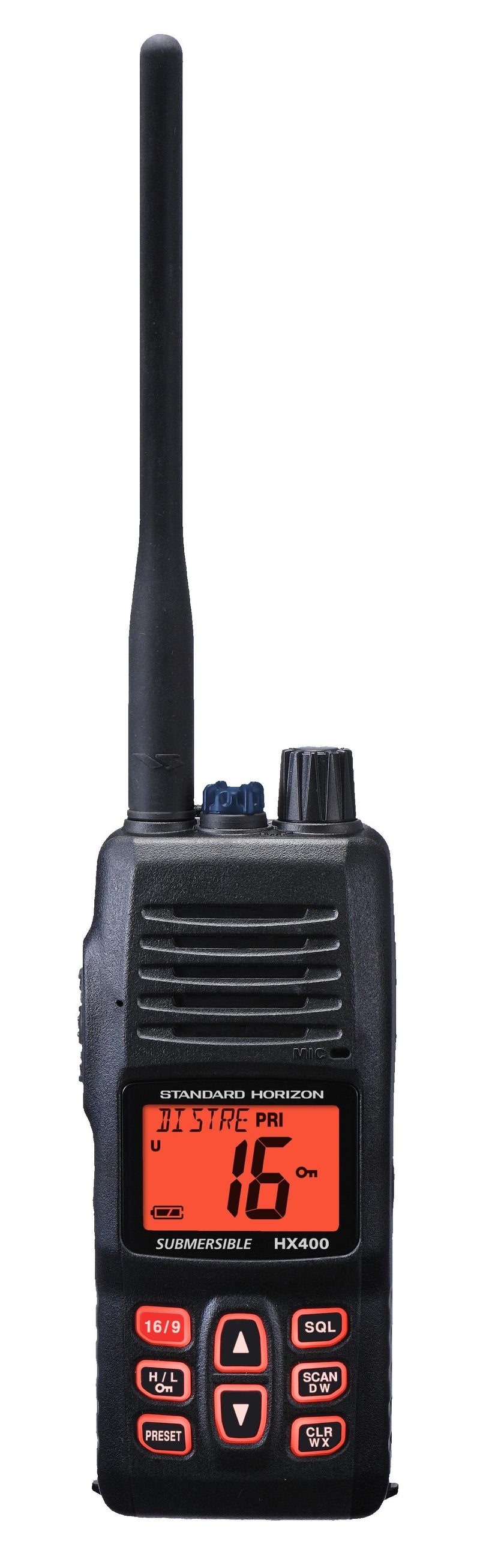 Standard Horizon HX400IS (INTRINSICALLY SAFE) Submersible 5 Watt Commercial Grade Handheld VHF with LMR Channels