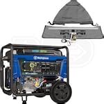 Westinghouse WGen9500DF - 9500 Watt Electric Start Dual Fuel Portable Generator (CARB) w/ GFCI & Wireless Remote & GenTent® Rain/Wet Weather Safety Canopy