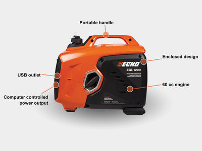 EGi-1200 - 1200W Inverter/Generator
