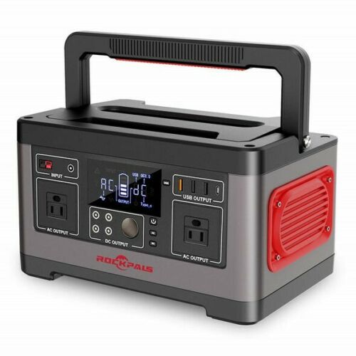 Rockpals 500W/520WH Portable Power Station