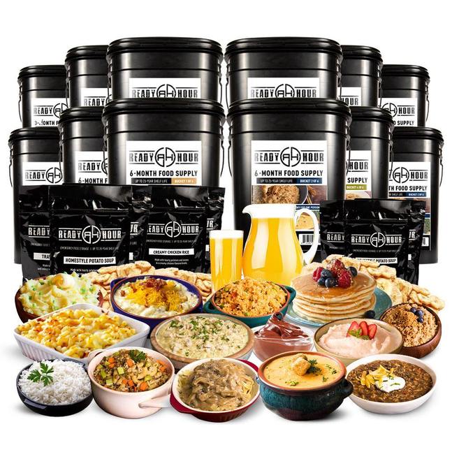 Ready Hour 6-Month Emergency Food Supply (2,000+ calories/day)