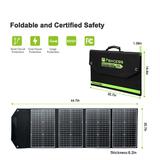 Paxcess Rockman 120W/18V Portable Foldable Solar Panel