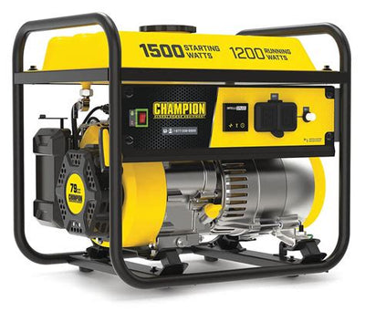 Champion Power Equipment 200915 1500/1200-Watt Portable Generator